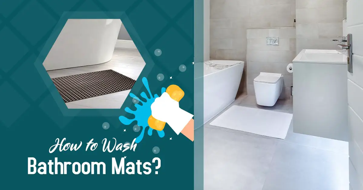 How to Wash Bathroom Mats?