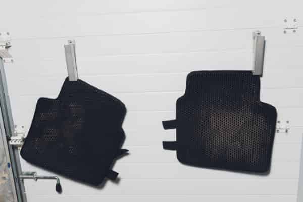 Rinse and Dry the Mats