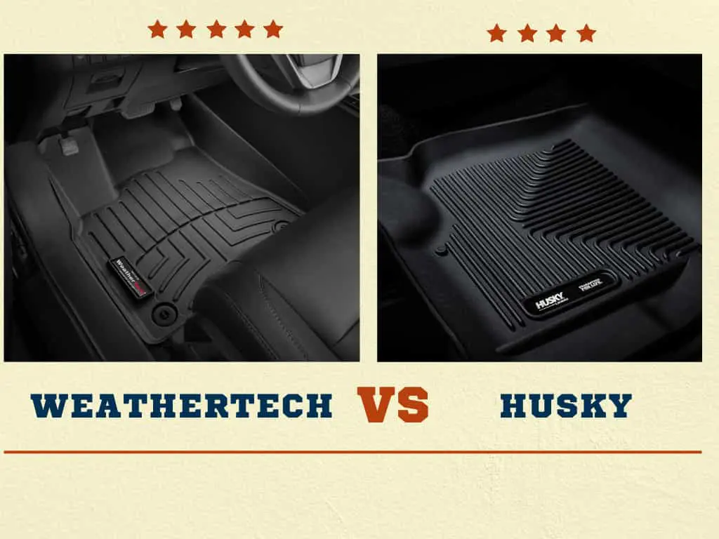 WeatherTech vs Husky Floor Mats
