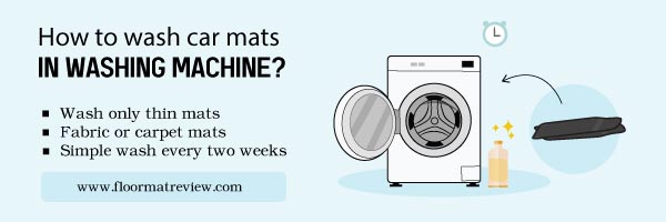 How to wash car mats in washing machine?