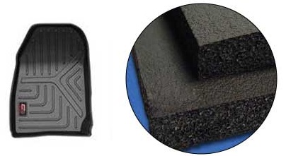 Quality of Insulation material of soundproof car floor mats