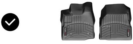 Which floor mat has better quality material - weathertech or lasfit