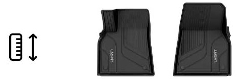 Which brand offers better design floormats between weathertech and lasfit